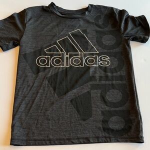Adidas Kids Charcoal Gray Tee